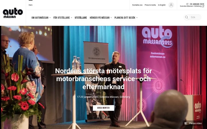 Screenshot of automassan.se