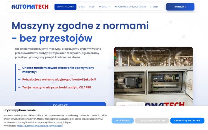 Screenshot of automatech.pl