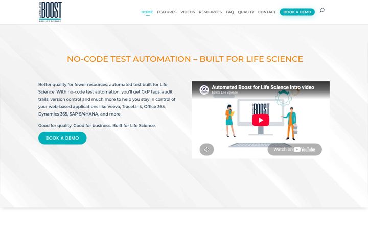 Screenshot of automatedboost.com