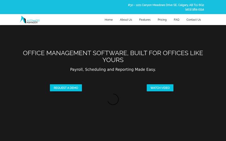 Екранна снимка на automatedmanager.com