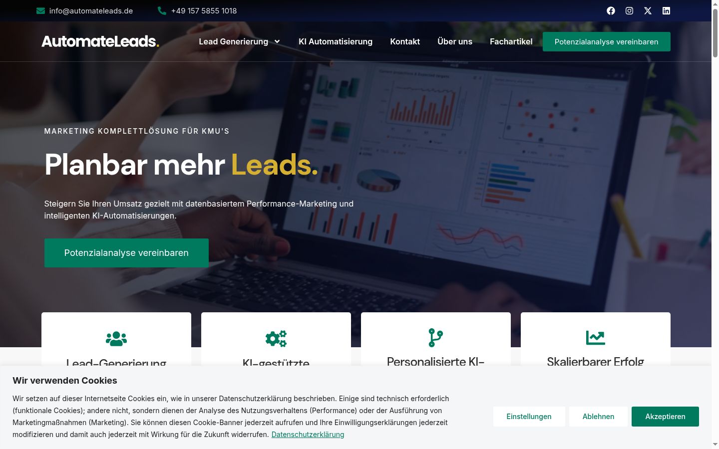 Sutikimo reklamjuostės, rodytos prieš bet kokią sąveiką, ekrano kopija