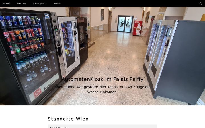 Screenshot of automatenkiosk.at