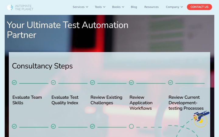 Screenshot of automatetheplanet.com