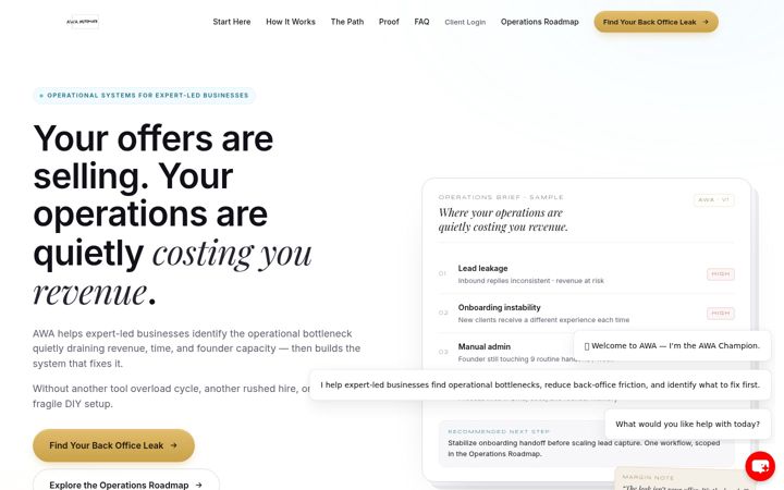 Screenshot of automatewithai.tech