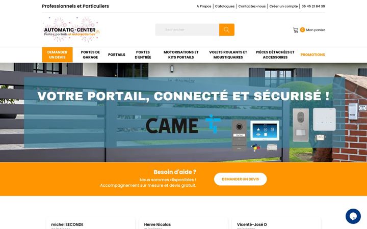 Screenshot of automatic-center.fr