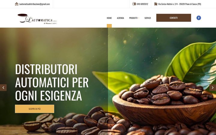 Screenshot of automaticadistribuzione.it