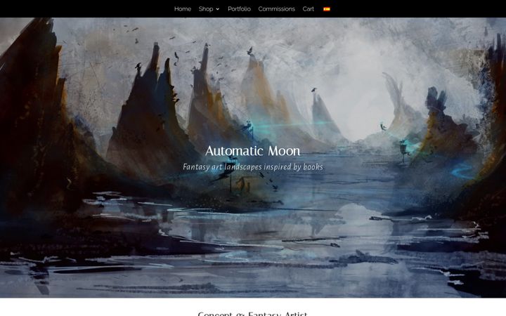 Screenshot of automaticmoon.com