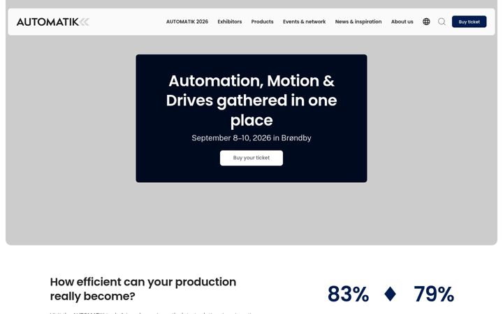 Skærmbillede af automatikexpo.com