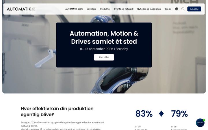 Screenshot of automatikmesse.dk