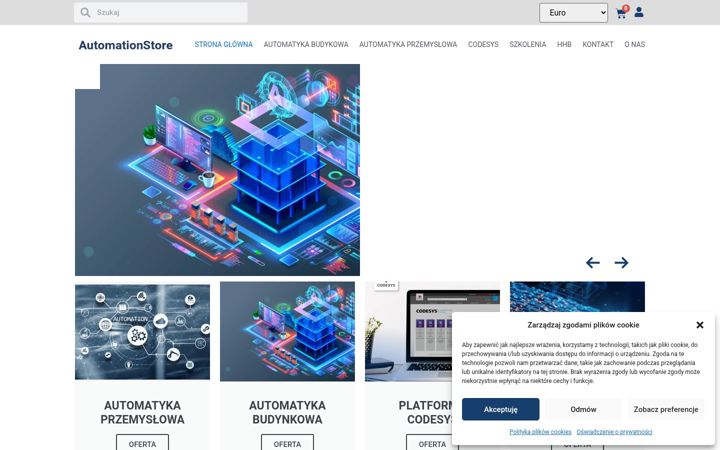 Skjámynd af automation-store.pl