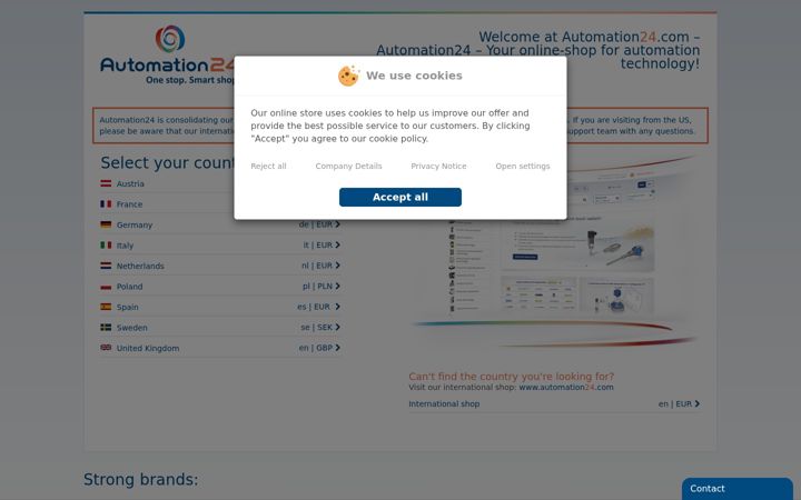 Screenshot of automation24.com