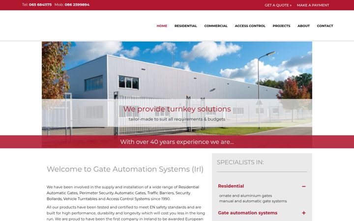Zrzut ekranu automationgate.com