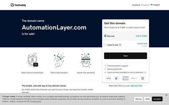 Screenshot of automationlayer.com