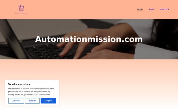 Screenshot of automationmission.com
