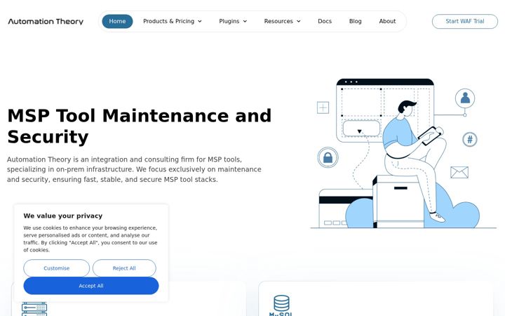 Capture d'écran de automationtheory.com