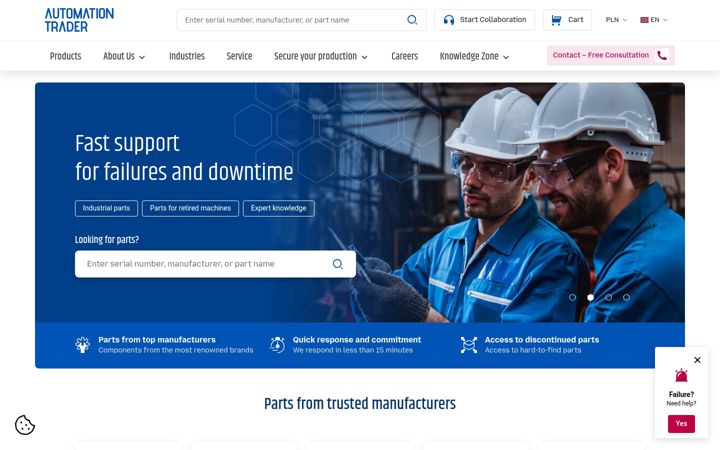Zrzut ekranu automationtrader.com