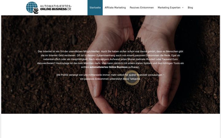 Screenshot of automatisiertes-online-business.de