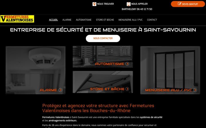Screenshot of automatisme-alarmes.fr