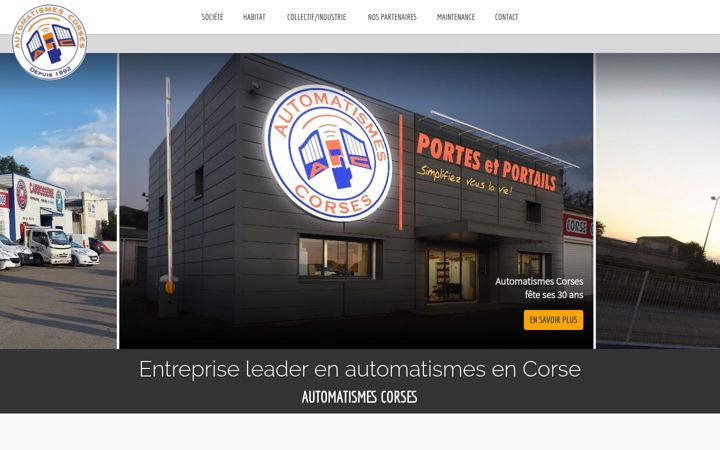 Screenshot of automatismescorses.com