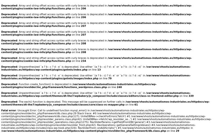 Screenshot of automatismos-industriales.es
