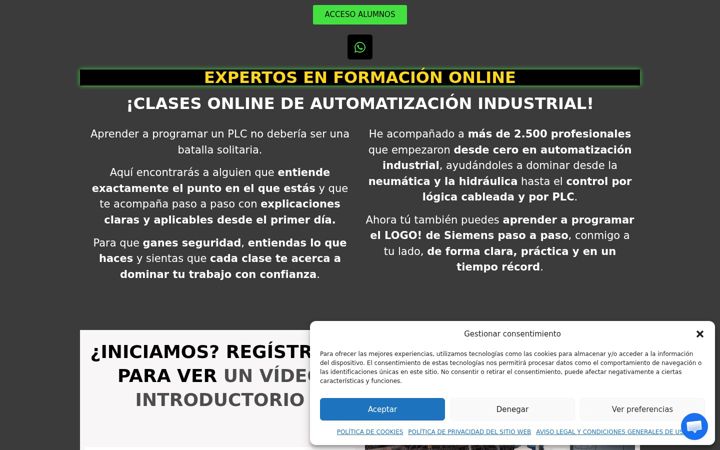 Screenshot of automatismosparatodos.com
