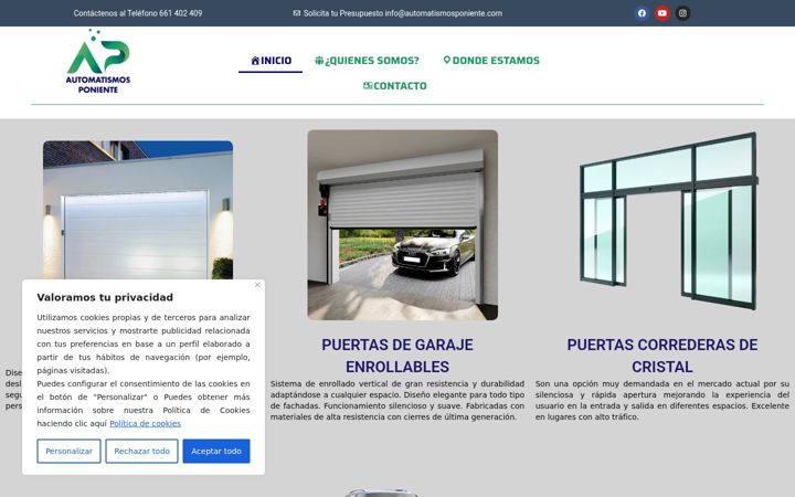 Screenshot of automatismosponiente.com