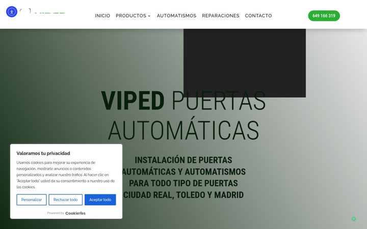 Screenshot of automatismosviped.com