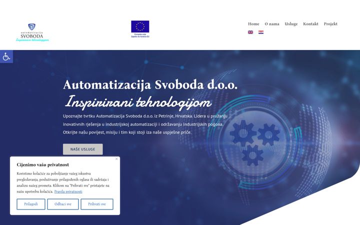 Screenshot of automatizacija-svoboda.hr