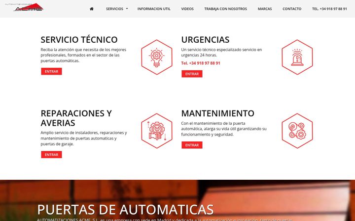 Screenshot of automatizacionesacme.com