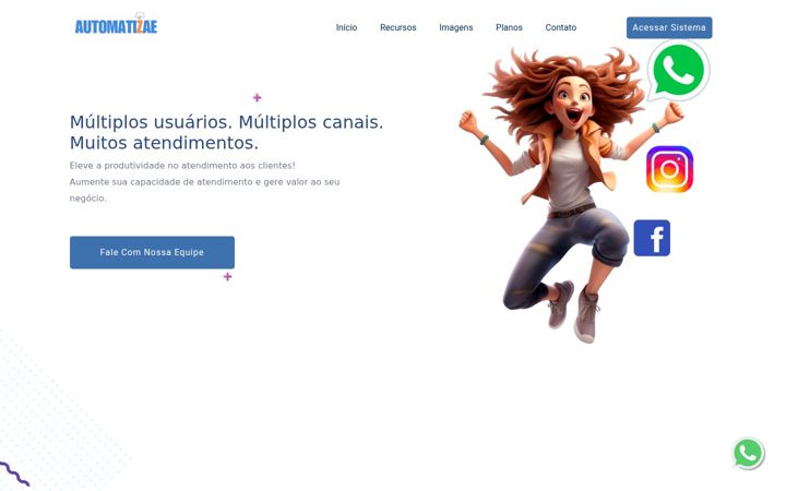 Screenshot of automatizae.com