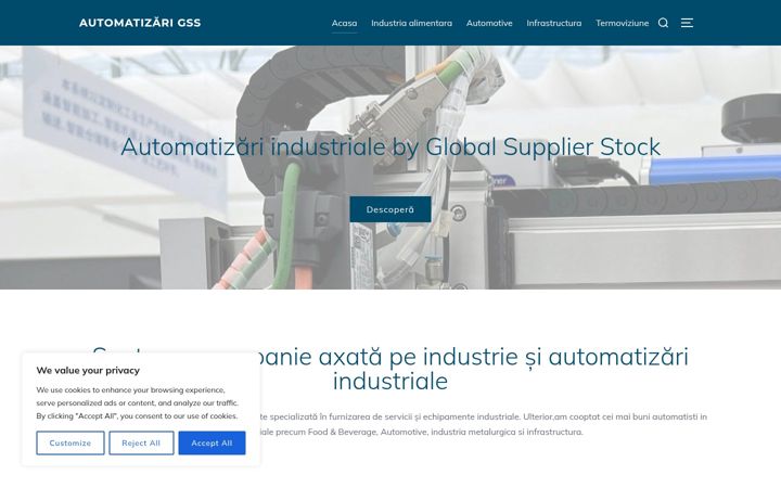 Screenshot of automatizari-gss.ro