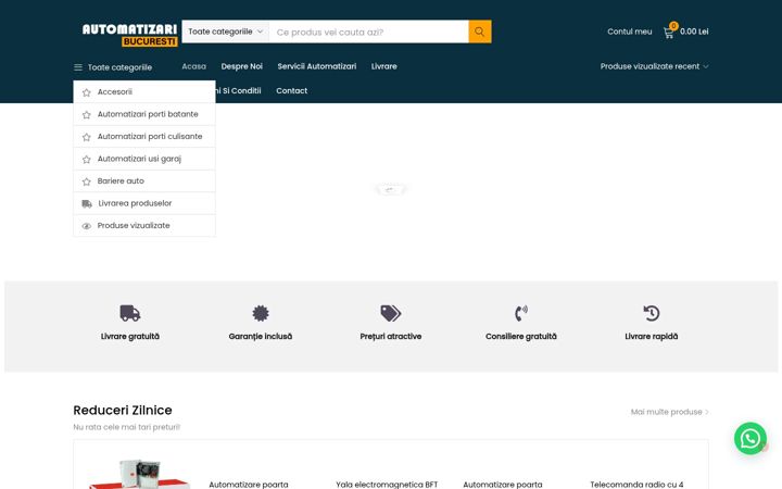 Screenshot of automatizaribucuresti.ro