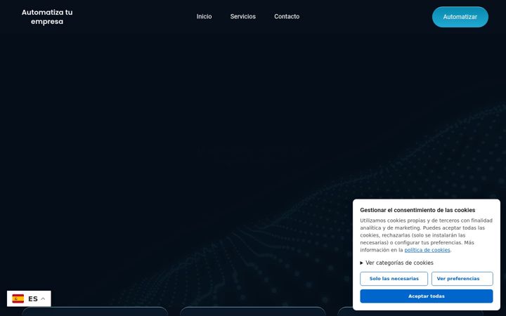 Screenshot of automatizatuempresa.net