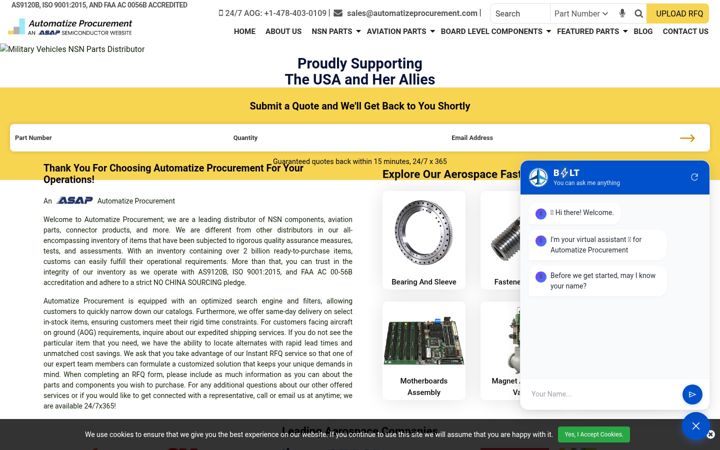 Screenshot of automatizeprocurement.com