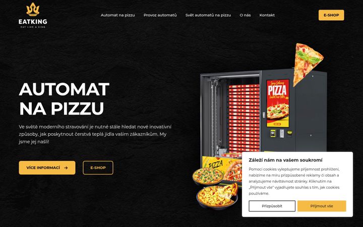 Screenshot of automatnapizzu.cz