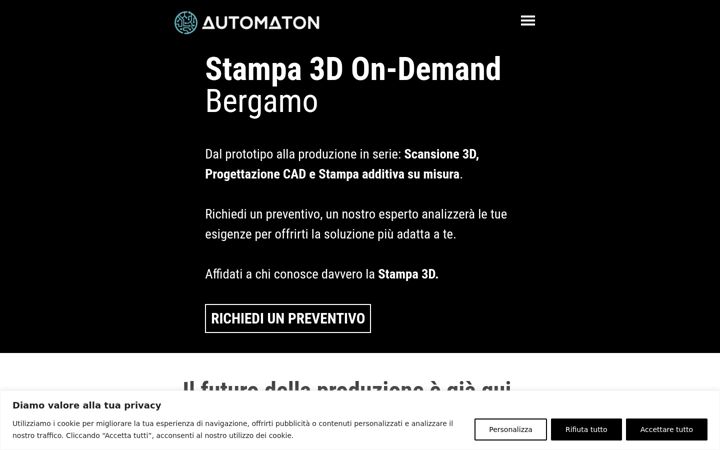 Screenshot of automaton.it