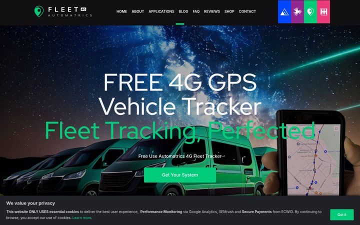 Zrzut ekranu automatricsfleet.com