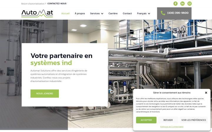 Screenshot of automatsolutions.com
