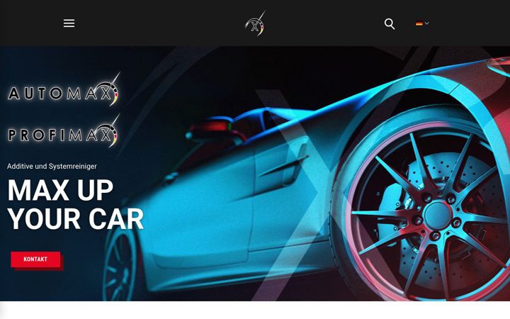 Screenshot of automax-germany.de