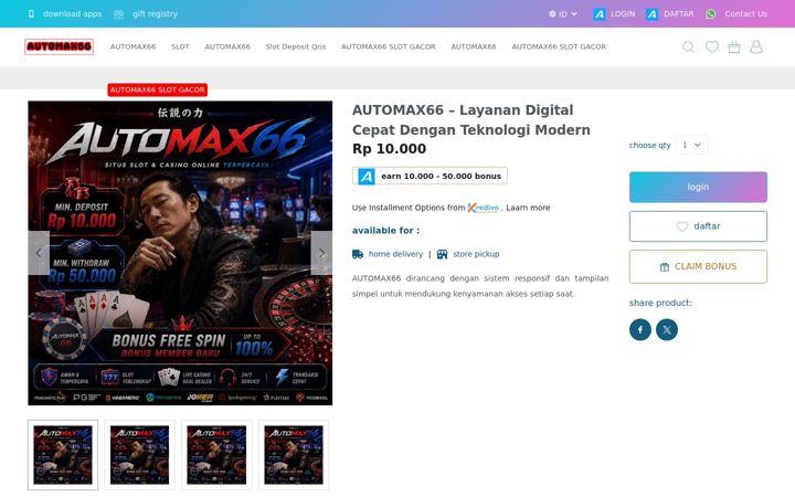 Screenshot of automax66.com