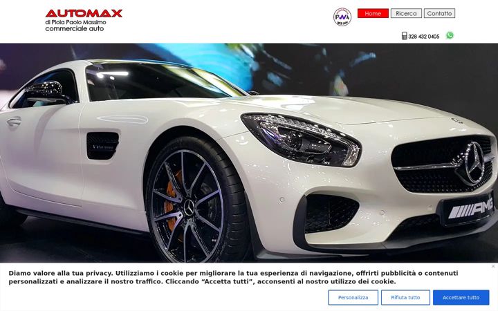 Screenshot of automaxpiola.it