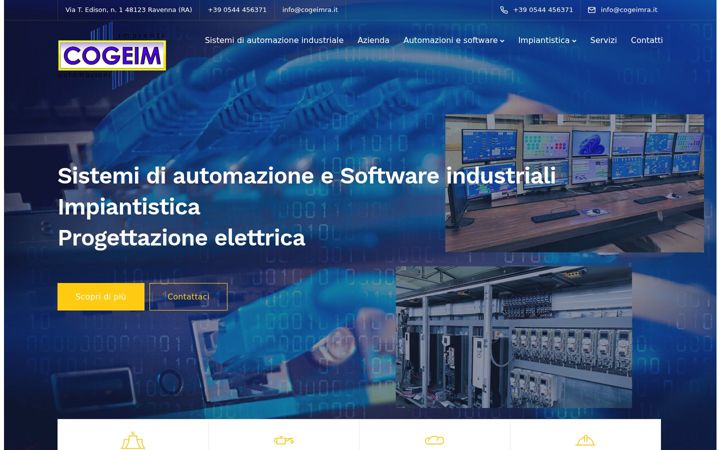 Screenshot του automazioni-cogeim.it