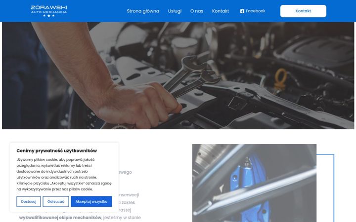 Screenshot ta' automechanika.auto.pl