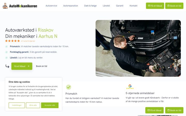 Screenshot di automekanikeren.com
