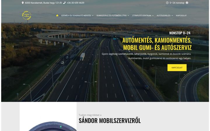 Screenshot of automenteskecskemeten.hu