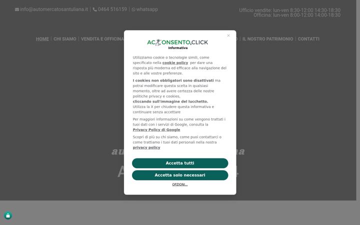 Screenshot of automercatosantuliana.it