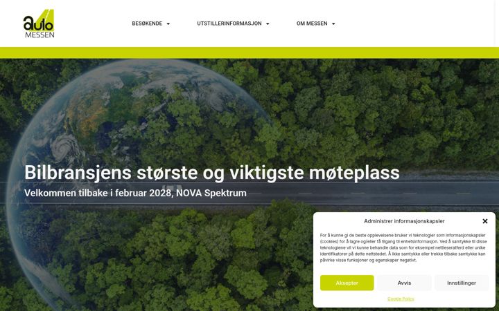 Zrzut ekranu automessen.no