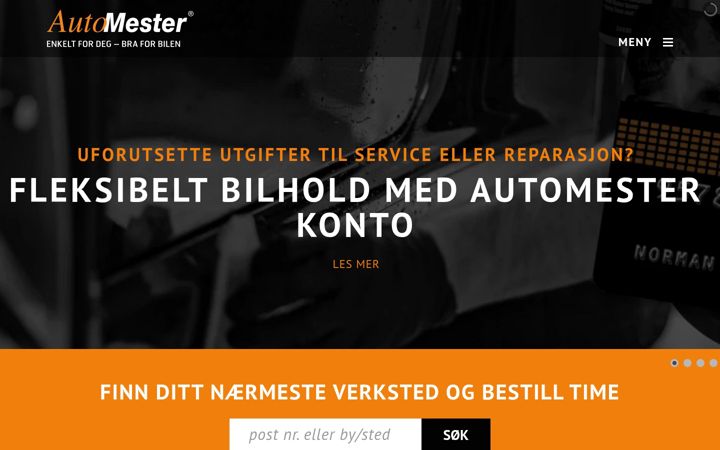 Screenshot of automester.no