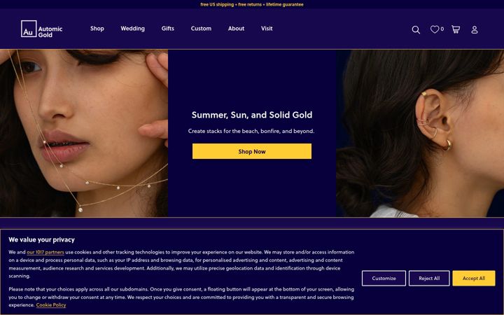 Capture d'écran de automicgold.com