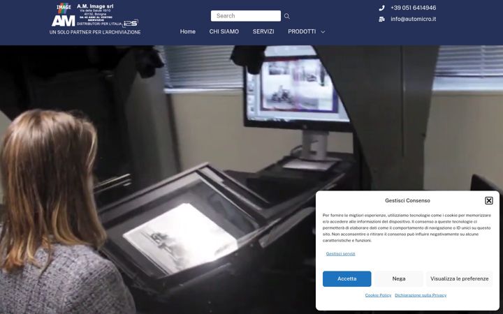 Zrzut ekranu automicro.it